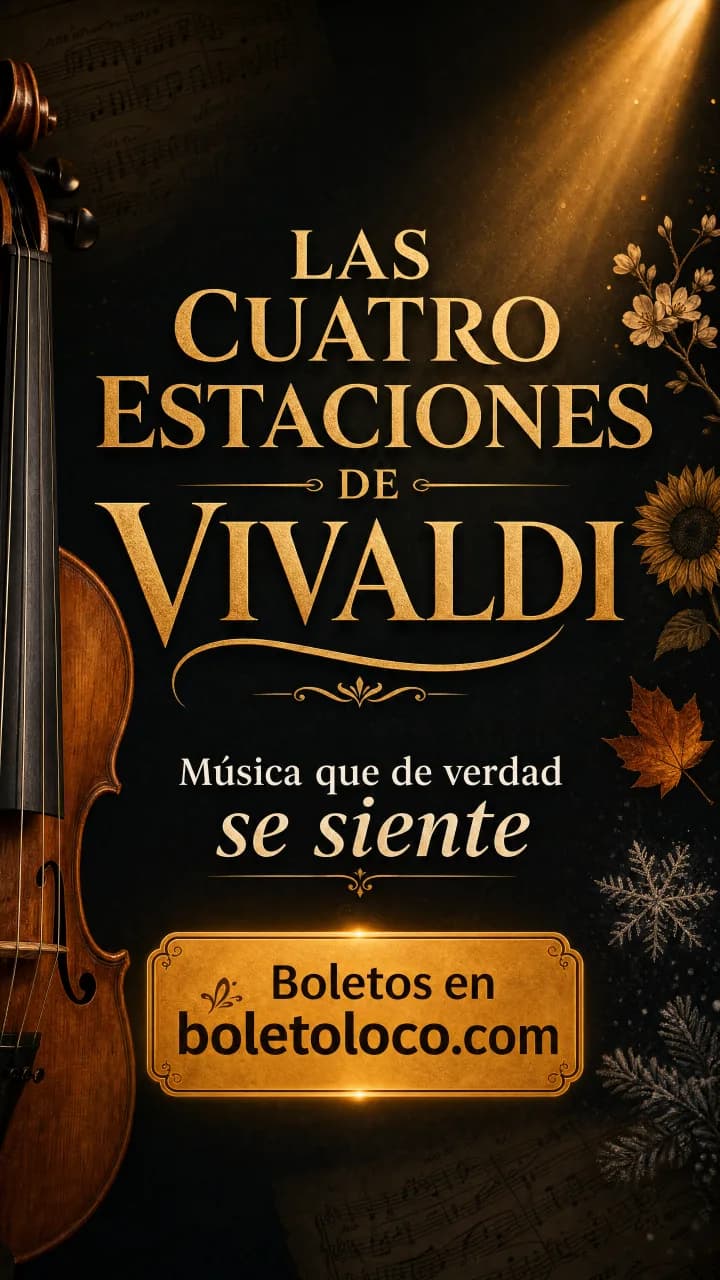 Las 4 Estaciones de Vivaldi en La Nueva Carpa Geodésica